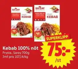 Nya Pulsen Saray doner kebab erbjuda