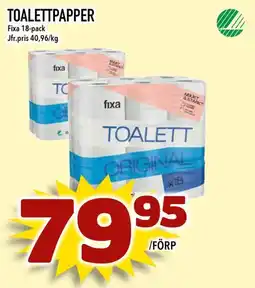 Rinkeby Matcenter fixa toalettpapper erbjuda