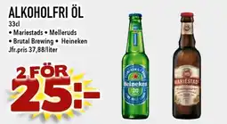Rinkeby Matcenter Heineken alkoholfri öl erbjuda