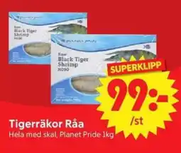 Nya Pulsen Planet Pride Tigerräkor Råa erbjuda