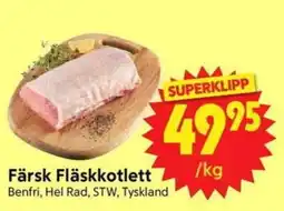 Nya Pulsen Färsk Fläskkotlett erbjuda