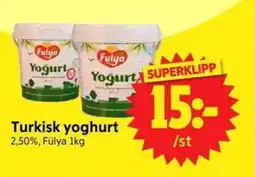 Nya Pulsen Fulya yoghurt erbjuda