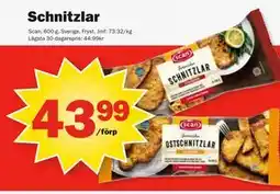 Pekås Schnitzlar erbjuda