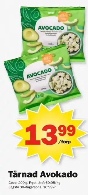 Tärnad Avokado