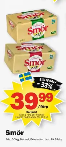 Pekås Smör, Medlemspris erbjuda