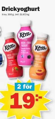 Pekås Drickyoghurt erbjuda