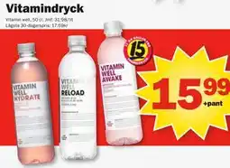 Pekås Vitamindryck erbjuda