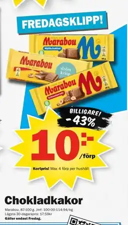 Pekås Chokladkakor, Medlemspris erbjuda