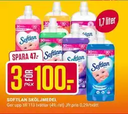 ÖoB SOFTLAN SKÖLJMEDEL erbjuda