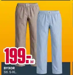 ÖoB BYXOR erbjuda