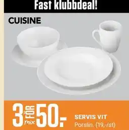 ÖoB SERVIS VIT, Medlemspris erbjuda