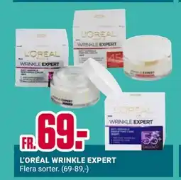 ÖoB L’ORÉAL WRINKLE EXPERT erbjuda