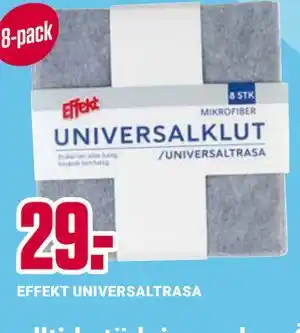ÖoB EFFEKT UNIVERSALTRASA erbjuda