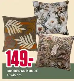 ÖoB BRODERAD KUDDE erbjuda
