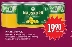 Willys MAJS 3-PACK erbjuda