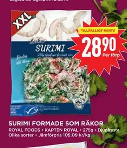Willys SURIMI FORMADE SOM RÄKOR erbjuda