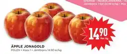 Willys ÄPPLE JONAGOLD erbjuda
