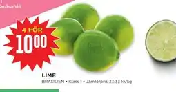 Willys LIME erbjuda