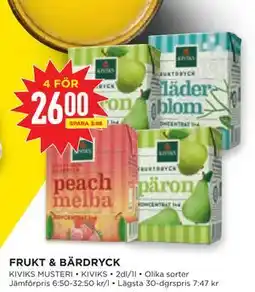 Willys Hemma FRUKT & BÄRDRYCK erbjuda