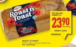 Willys Hemma ROAST´N TOAST erbjuda