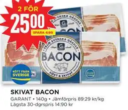 Willys Hemma SKIVAT BACON erbjuda