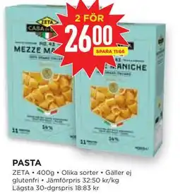 Willys Hemma PASTA erbjuda