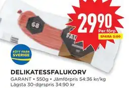 Willys Hemma DELIKATESSFALUKORV erbjuda