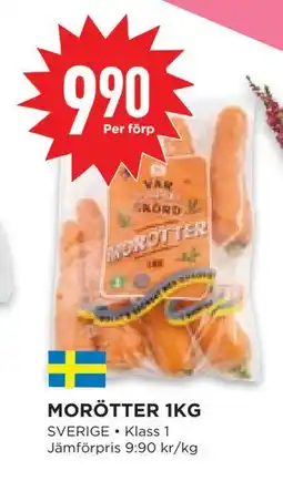 Willys Hemma MORÖTTER 1KG erbjuda