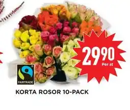 Willys Hemma KORTA ROSOR 10-PACK erbjuda