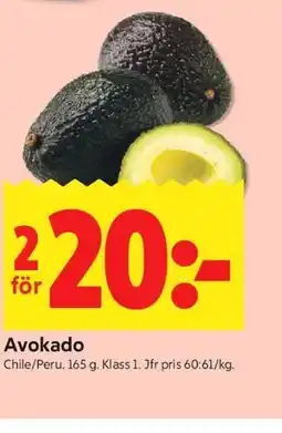 ICA Kvantum Avokado erbjuda