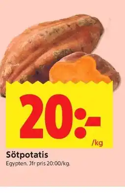 ICA Kvantum Sötpotatis erbjuda