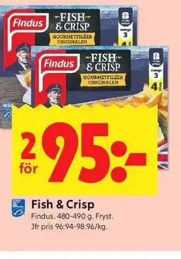 ICA Kvantum Fish & Crisp erbjuda