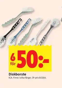 ICA Kvantum Diskborste erbjuda