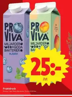 ICA Nära Fruktdryck erbjuda