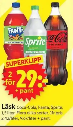 ICA Supermarket Läsk erbjuda