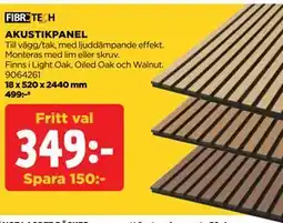 Jem&Fix AKUSTIKPANEL erbjuda