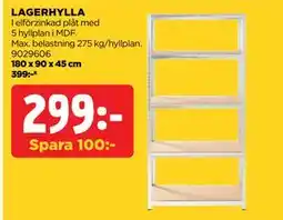 Jem&Fix LAGERHYLLA erbjuda