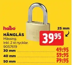 Jem&Fix HÄNGLÅS erbjuda