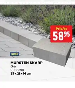 Jem&Fix MURSTEN SKARP erbjuda