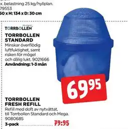 Jem&Fix TORRBOLLEN FRESH REFILL erbjuda