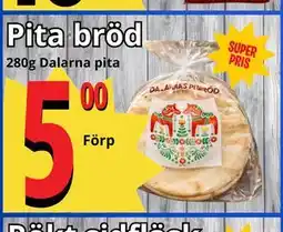 Supergrossen Pita bröd erbjuda
