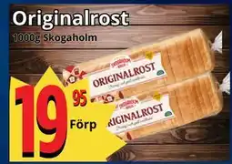 Supergrossen Originalrost erbjuda