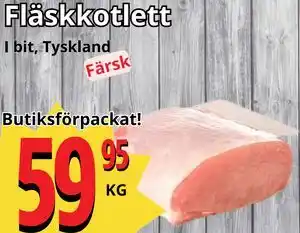 Supergrossen Fläskkotlett erbjuda