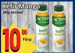 Supergrossen Kefir Mango erbjuda