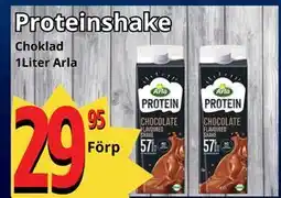 Supergrossen Proteinshake erbjuda