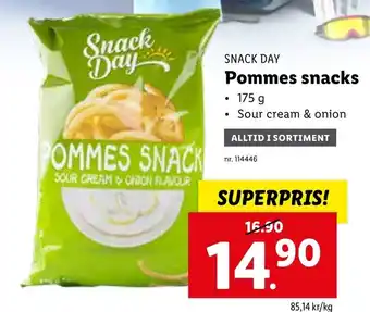 Lidl Snack Day Pommes snacks 175g erbjuda