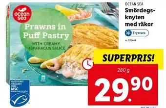 Ocean Sea Smördegsknyten med räkor 280g