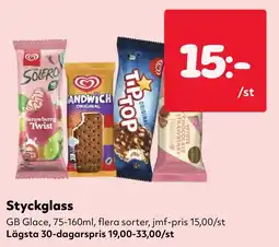 MatArket Styckglass erbjuda