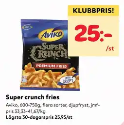 MatArket Aviko super crunch fries erbjuda