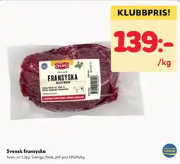 MatArket Scan fransyska erbjuda